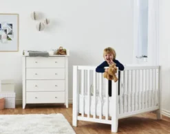 Hoppekids Babybett Anton 60x120cm weiß