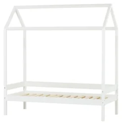 Hoppekids ECO Comfort Haus Bett 70x160cm weiß