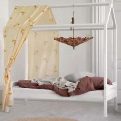 Hoppekids ECO Comfort Haus Bett 70x160cm weiß