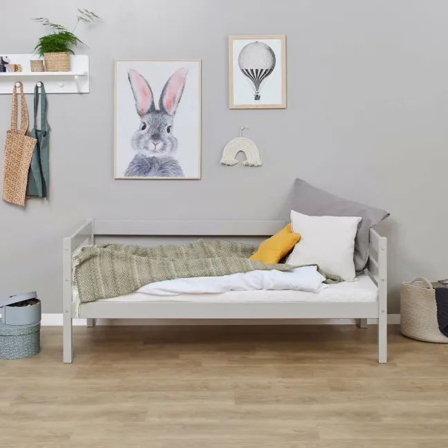 Hoppekids ECO Comfort Juniorbett 70x160cm dove grey