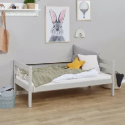 Hoppekids ECO Comfort Juniorbett 70x160cm dove grey