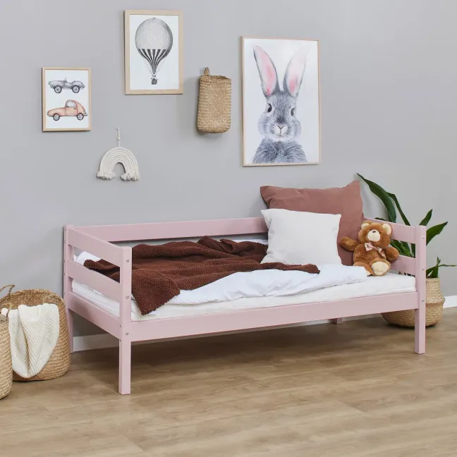 Hoppekids ECO Comfort Juniorbett 70x160cm pale mauve