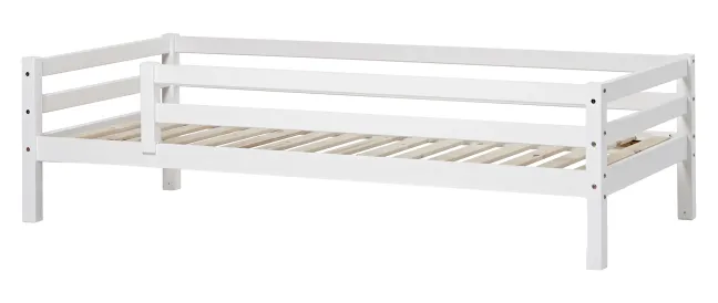 Hoppekids ECO Dream Bett 90x200cm mit 3/4 Absturzsicherung weiß