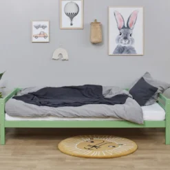 Hoppekids ECO Dream Bett 90x200cm pale green