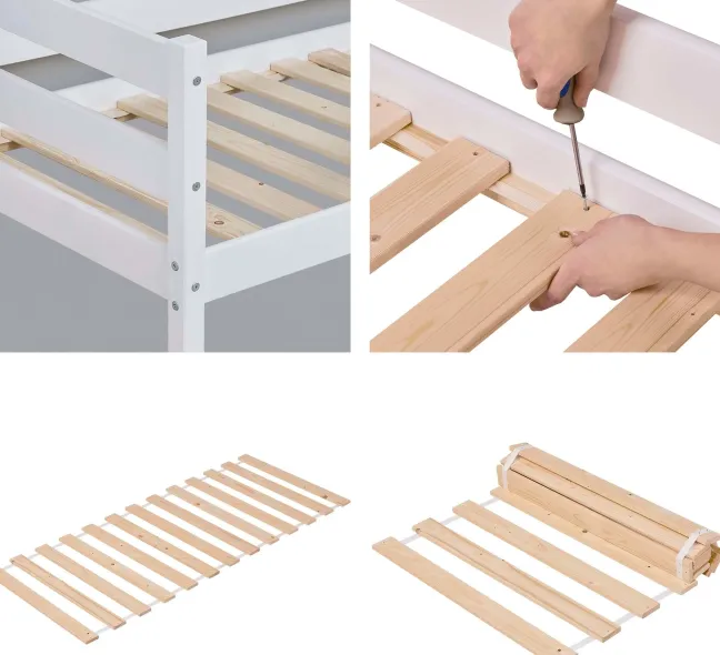 Hoppekids ECO Dream Bett 90x200cm weiß