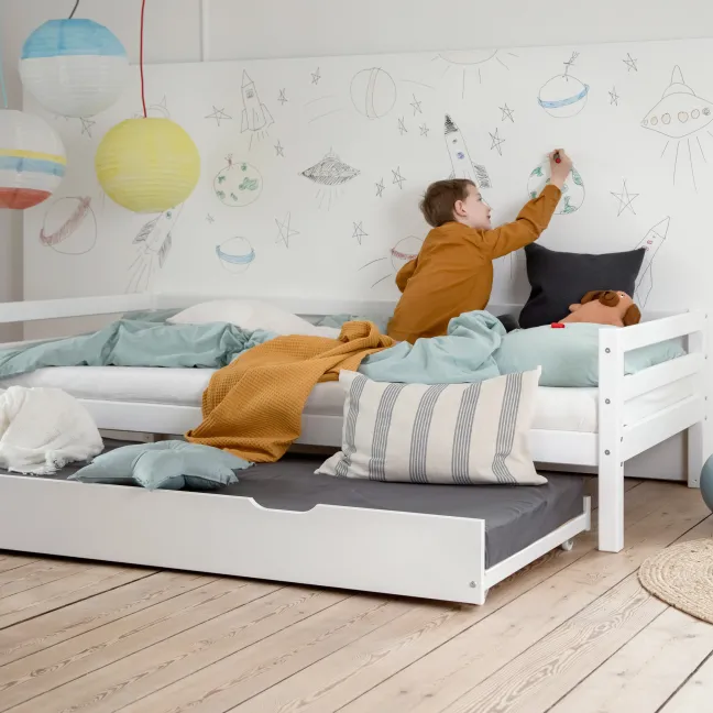 Hoppekids ECO Dream Bett 90x200cm weiß