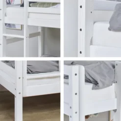 Hoppekids ECO Dream Etagenbett 90x200cm teilbar weiß