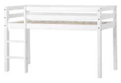 Hoppekids ECO Dream Halbhochbett Junior 70x160cm nicht teilbar weiß