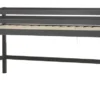 Hoppekids ECO Dream Halbhochbett 90x200cm mit gerader Leiter teilbar dunkelgrau