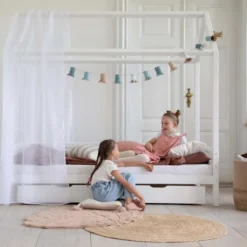 Hoppekids ECO Dream Hausbett 90x200cm weiß