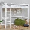 Hoppekids ECO Dream Hochbett 90x200 cm mit allergikerfreundlicher ECO-Matratze