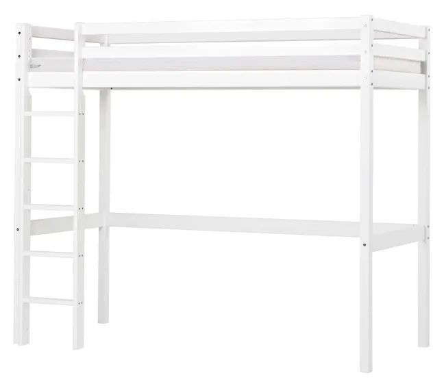 Hoppekids ECO Dream Hochbett 90x200 cm mit allergikerfreundlicher ECO-Matratze