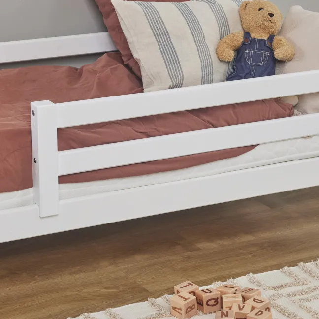 Hoppekids ECO Dream Juniorbett 70x160cm mit 3/4 Absturzsicherung weiß