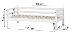 Hoppekids ECO Dream Juniorbett 70x160cm weiß