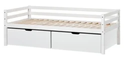 Hoppekids ECO Dream Tagesbett mit 2 Bettkästen weiß