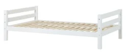 Hoppekids ECO Luxury Bett 120x200cm mit Rollrost weiß
