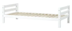 Hoppekids ECO Luxury Bett 90x200cm mit Rollrost weiß