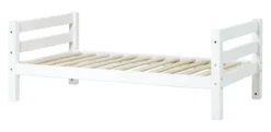 Hoppekids ECO Luxury Juniorbett 70x160cm mit Rollrost weiß