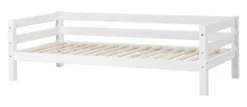 Hoppekids ECO Luxury Sofabett 90x200cm mit Rollrost weiß