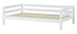 Hoppekids ECO Luxury Sofabett 120x200cm mit Rollrost weiß