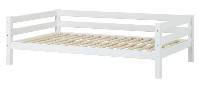 Hoppekids ECO Luxury Sofabett 120x200cm mit Rollrost weiß