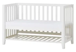 Hoppekids Flachsmatratze 7x60x120 weiß