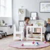 Hoppekids Marie Bücherregal mit 3 Fachböden weiß