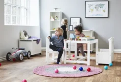 Hoppekids Marie Bücherregal mit 3 Fachböden weiß
