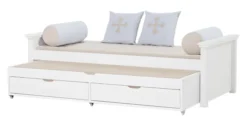 Hoppekids Schaumstoff Matratze 9x90x190cm weiß
