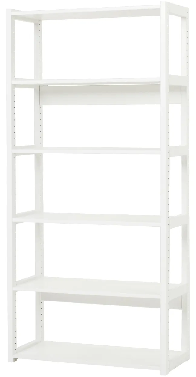 Hoppekids Storey Regal 80cm mit 6 Einlegeböden weiß