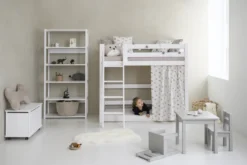 Hoppekids Storey Regal 80cm mit 6 Einlegeböden weiß
