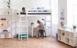 Hoppekids Storey Regal 80cm mit 6 Einlegeböden weiß