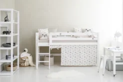 Hoppekids Storey Regal 80cm mit 6 Einlegeböden weiß