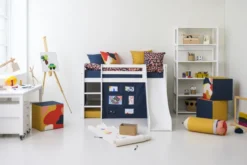 Hoppekids Storey Regal 80cm mit 6 Einlegeböden weiß