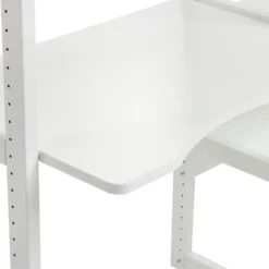 Hoppekids Storey Regal 100cm mit Tischplatte und 2 Einlegeböden weiß