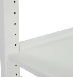 Hoppekids Storey Regal 80cm mit Tischplatte und 2 Einlegeböden weiß