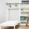 Hoppekids Storey Regalkombination 100cm mit Bett 90x200cm und 8 Einlegeböden weiß