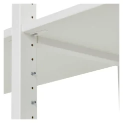 Hoppekids Storey Regalkombination 80cm mit Juniorbett 70x160cm und 8 Einlegeböden weiß
