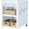 Hoppekids Wickelauflage blau für ECO COMFORT Wickeltisch