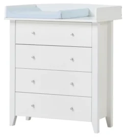 Hoppekids Wickelauflage blau für ECO COMFORT Wickeltisch