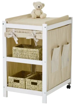 Hoppekids Wickelauflage sand für ECO COMFORT Wickeltisch