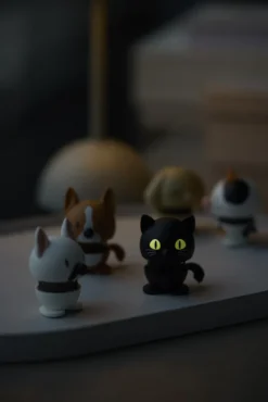 Hoptimist® Katze XS schwarz