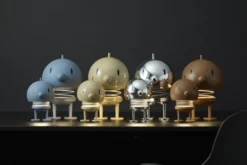 Hoptimist® LED Lampe mit Akku L beige