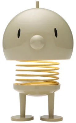 Hoptimist® LED Lampe mit Akku L beige