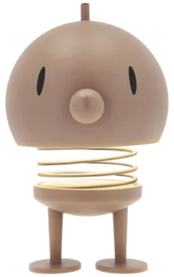 Hoptimist® LED Lampe mit Akku L braun