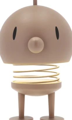Hoptimist® LED Lampe mit Akku L braun
