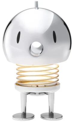 Hoptimist® LED Lampe mit Akku L chrom