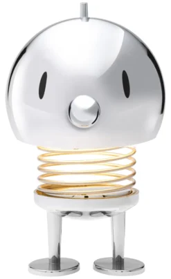 Hoptimist® LED Lampe mit Akku L chrom