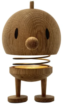 Hoptimist® LED Lampe mit Akku L Eiche