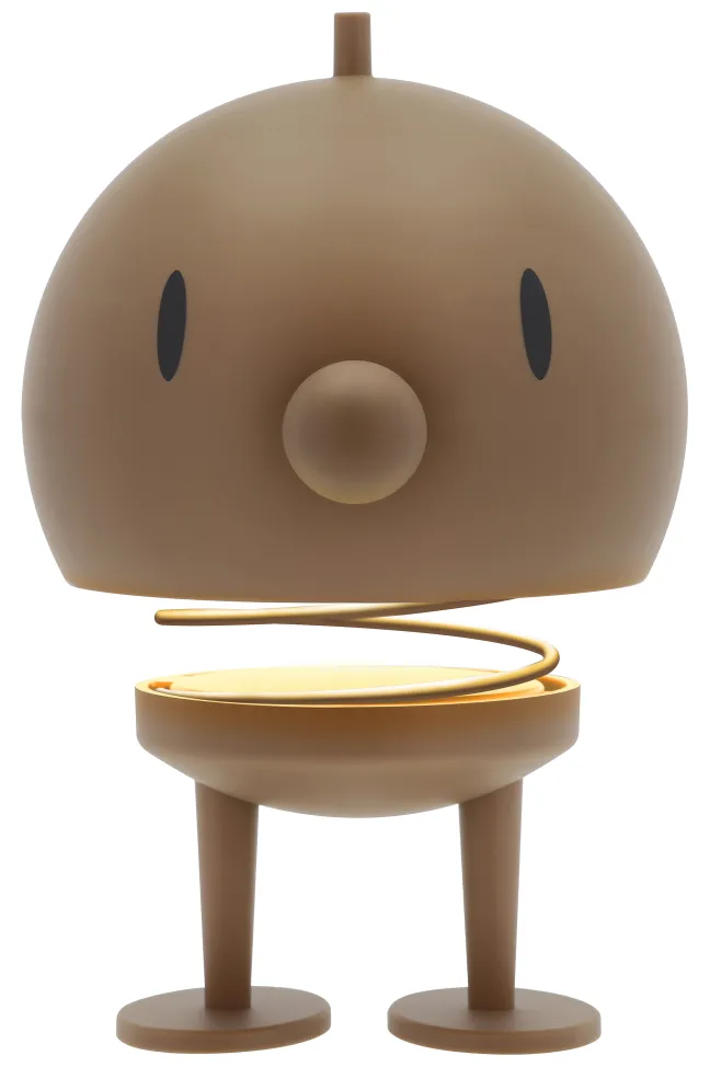 Hoptimist® LED Lampe mit Akku XL braun